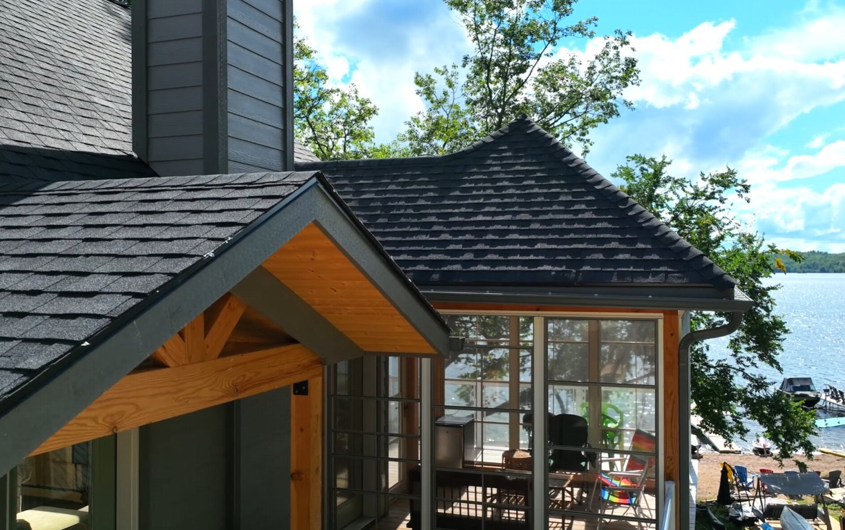 Four-season sunroom with insulated glass and year-round comfort